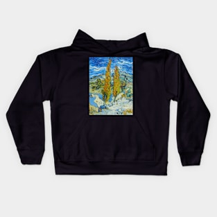 The Poplars at Saint Remy Kids Hoodie